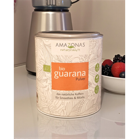 Guarana Bio Pulver - 100 g