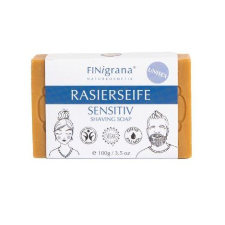 Rasierseife sensitiv - Naturkosmetik (100g)