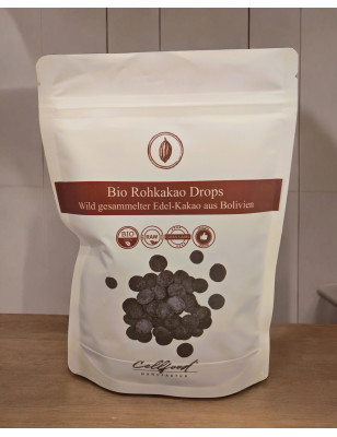 Rohkakao Drops - Bio, Wildsammlung, Edelkakao (250g  oder 2 x 250g Sparset)