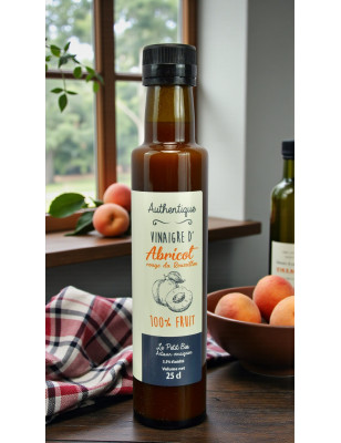 Aprikosenessig, Roh, Bio (250ml)