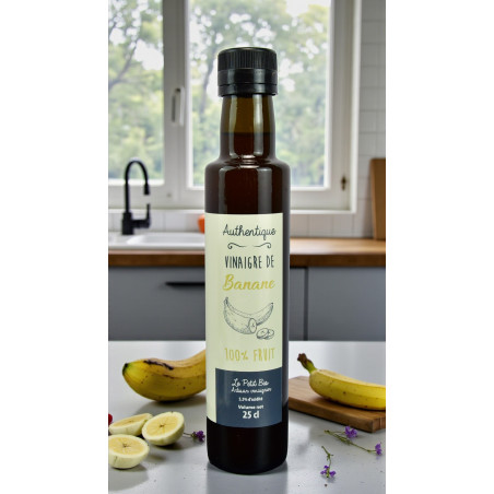 Bananenessig, Roh, Bio (250ml)