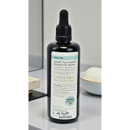 Hautstraffendes Körperöl, Bio - 100ml (Yuzu-Zitrone)