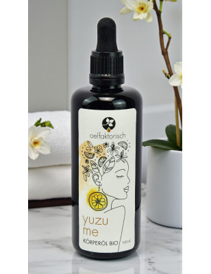 Hautstraffendes Körperöl, Bio - 100ml (Yuzu-Zitrone)