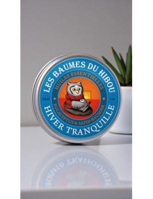 Winterbalsam, Bio, 30ml -  LES BAUMES DU HIBOU (Hiver Tranquille)