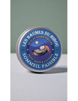 Schlafbalsam, Bio, 30ml - LES BAUMES DU HIBOU (Sommeil Paisible)