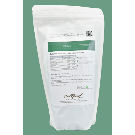 Chlorella Presslinge aus Deutschland in Rohkostqualität