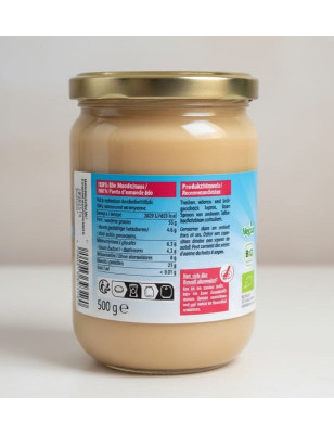 Mandelmus, Rohkost, weiß,  bio, 500 g Glas